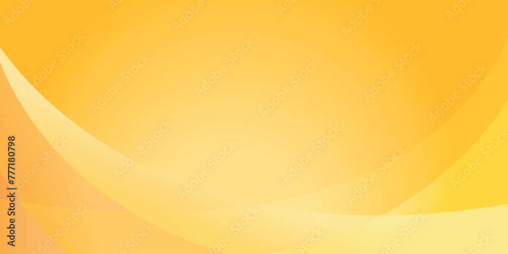 Orange yellow abstract background with dynamic shape composition and space for design. Vector illustration