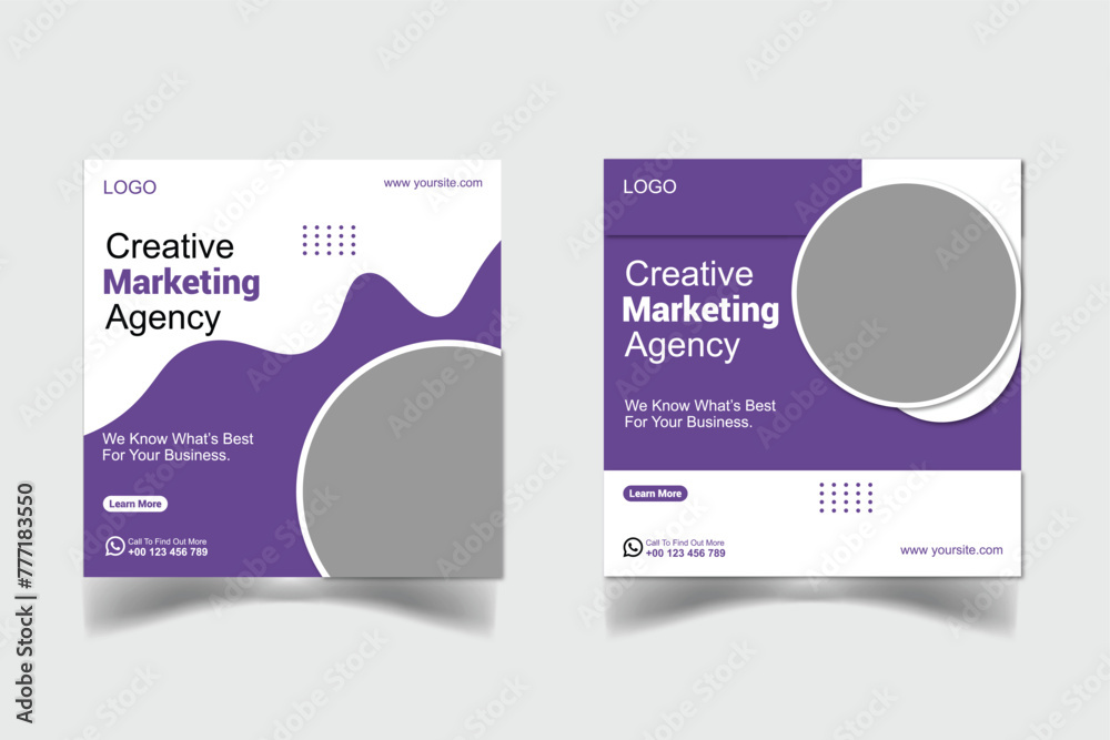 creative marketing agency social media design