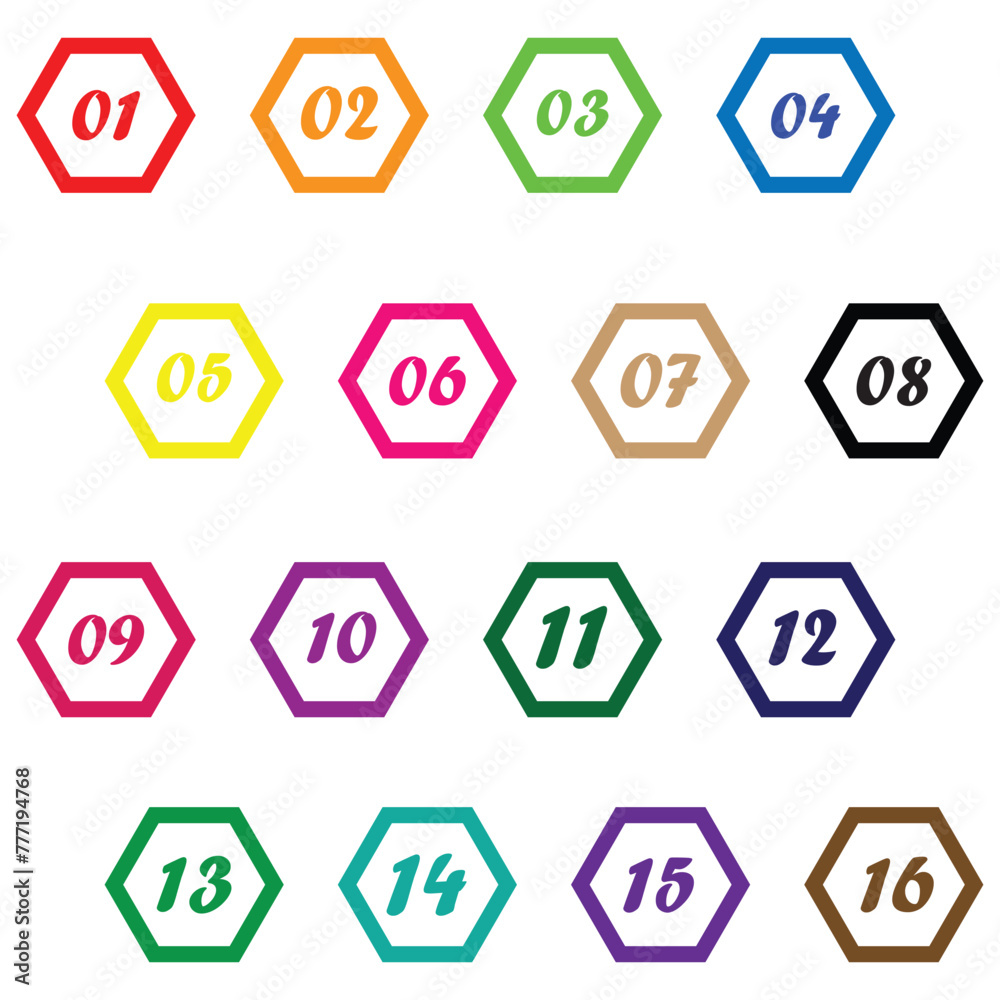 Creative Number Bullet Point Set Cut Out Rings 1 to 16, Flat color gradient web icon element. Vector illustration. Eps file 61. Creative Number Bullet Point Set Cut Out Rings 1 to 16, Flat color gradient web icon element. Vector illustration. Eps file 61.
