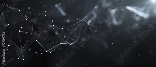Futuristic technology wave. Digital cyberspace. Abstract wave with moving particles on a colors background. Big data analytics. 3d rendering., Wave dots on dark background. 3D rendering. Abstract Back