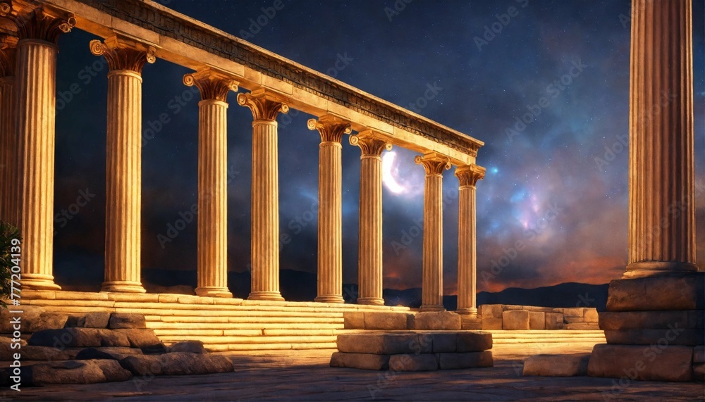 Fototapeta premium ancient greek temple