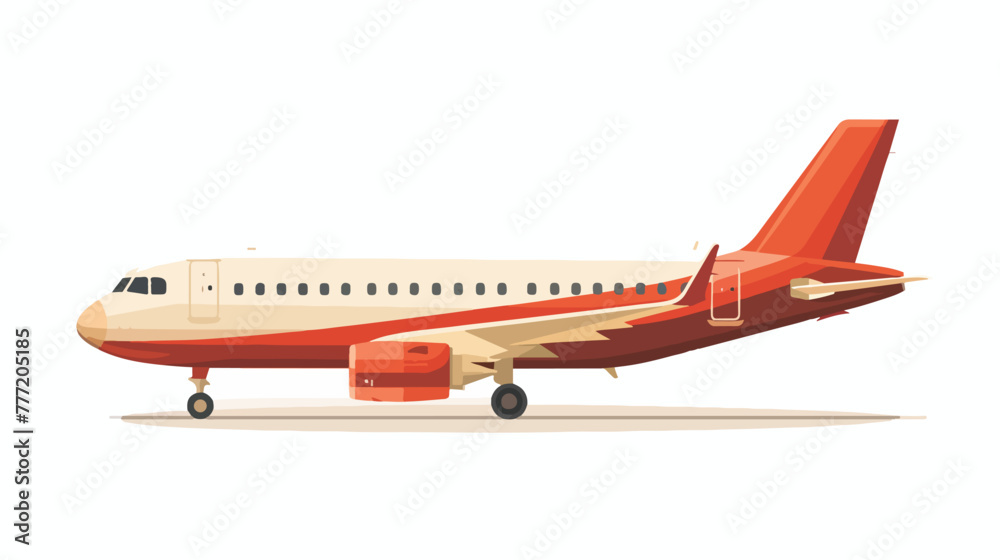 Vector airplane icon Vector Formats flat vector isolated
