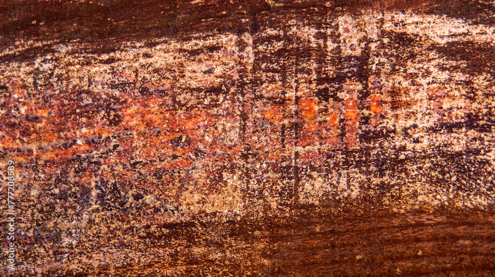 Obraz premium Weathered Wood Textured Abstract Background Design