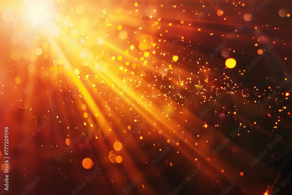 Obraz premium light flare special effect light flare special effect