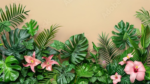 tropical plants background