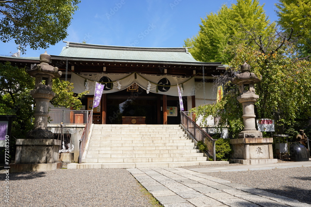 東京都の江東区亀戸に鎮座する香取神社