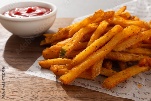 French Fries with Cajun Seasoning