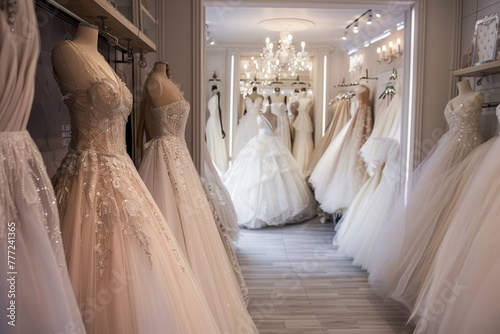 bridal boutique offers exquisite gowns, accessories, and personalized service for weddings