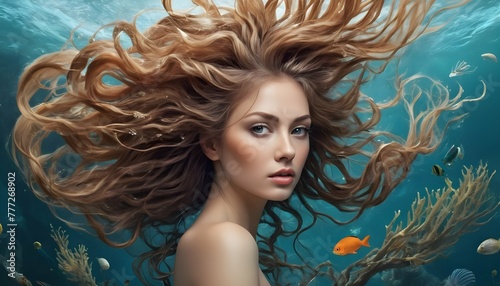 A-Portrait-Of-A-Lady-Whose-Hair-Is-A-Flowing-River-