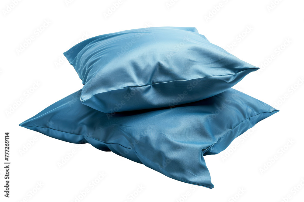 Stylish Pillow Display isolated on transparent background