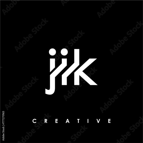 JIK Letter Initial Logo Design Template Vector Illustration photo