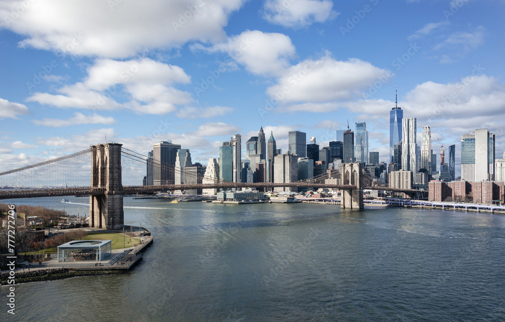 Fototapeta premium View of Manhattan, New York City, USA.