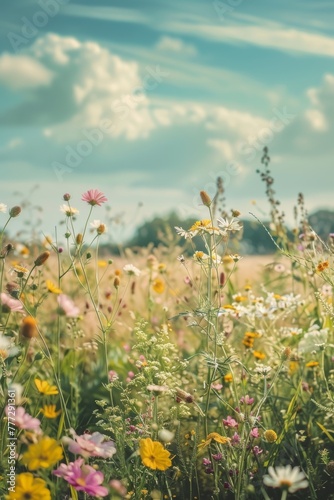 flower background © Nica