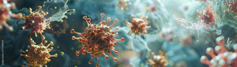 Childrens virus spreading through a community