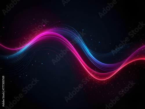 wave abstract gaming modern background 