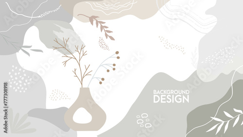 Doodle style background or pattern design.