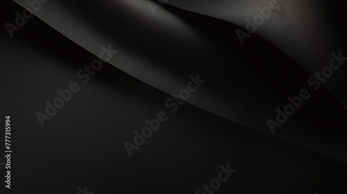 黒い幾何学的な抽象的な背景は、斜線の装飾を持つ暗い空間にレイヤーを重ねます。バナー、チラシ、カード、パンフレットの表紙、ランディング ページ用のモダンなグラフィック デザイン要素のストライプ スタイル