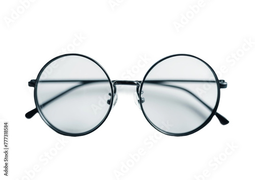 Eyeglasses On Transparent Background.