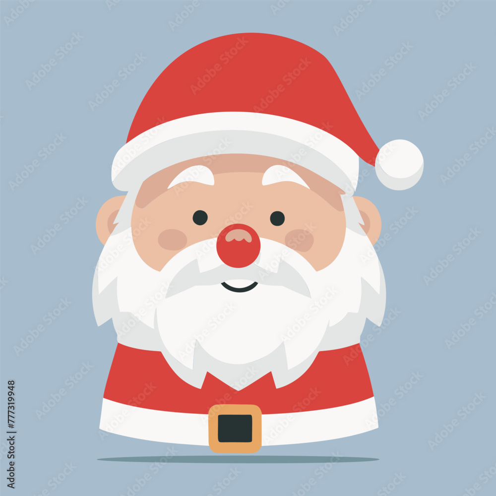 Cartoon illustration of santa claus Cartoon illustration of santa claus