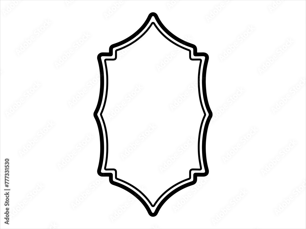 Hand Drawn Frame Eid Al Adha
