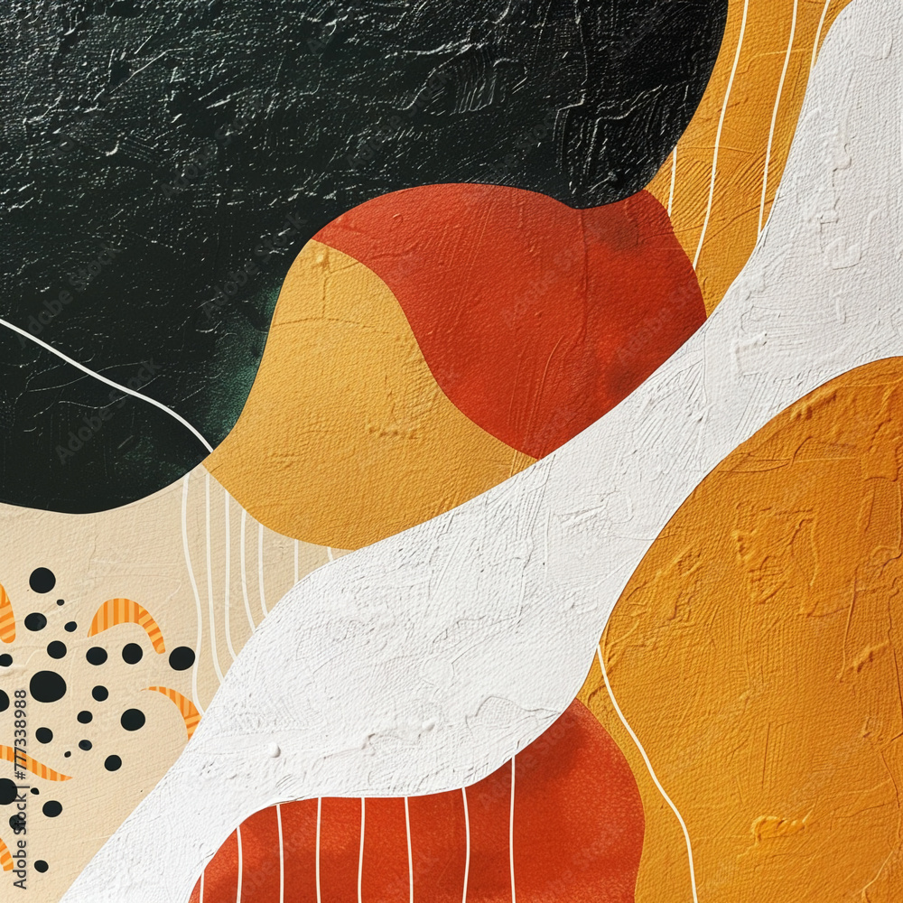 abstract shape background on a Paper textured abstract shape background on a Paper textured