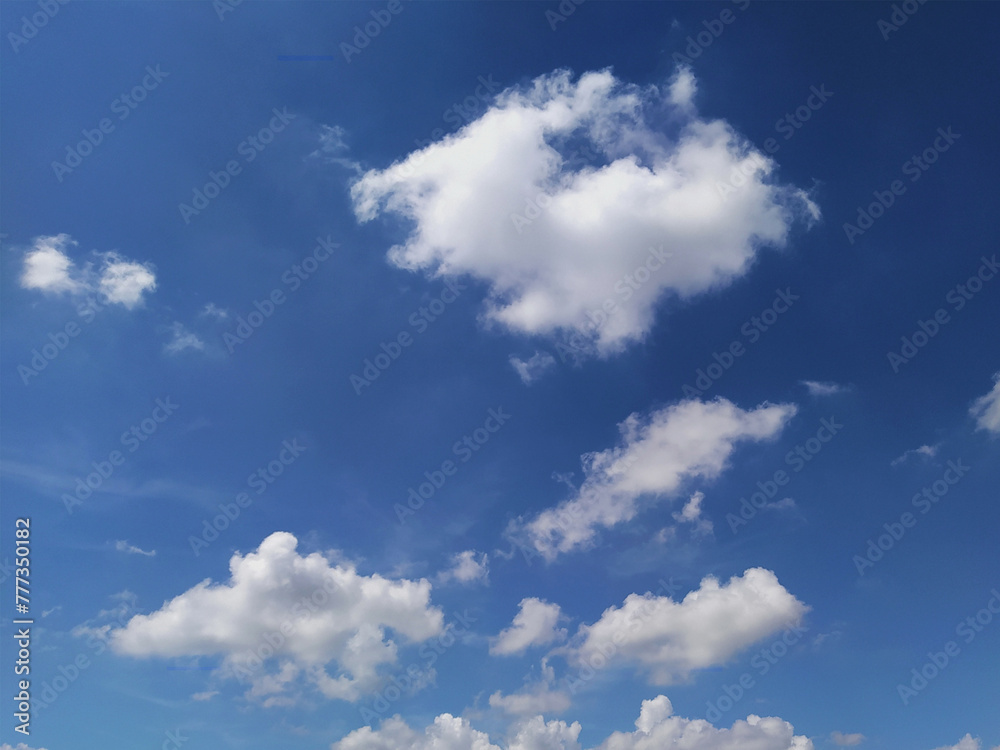bright cloudy blue sky suitable for design background bright cloudy blue sky suitable for design background