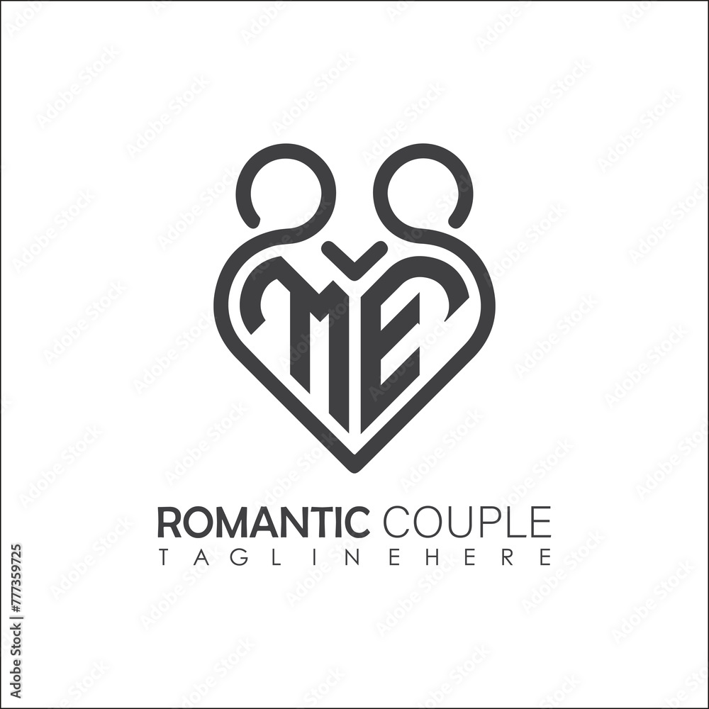 Couple love Heart symbol ALL letter logo icon design template. May be used in medical, dating, Valentines Day and wedding design. Couple love Heart symbol ALL letter logo icon design template. May be used in medical, dating, Valentines Day and wedding design.