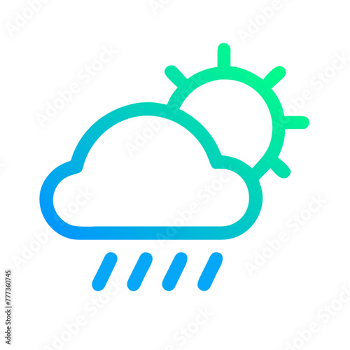 Weather icon element vector graphic sign symbol clipart illustration on a Transparent Background