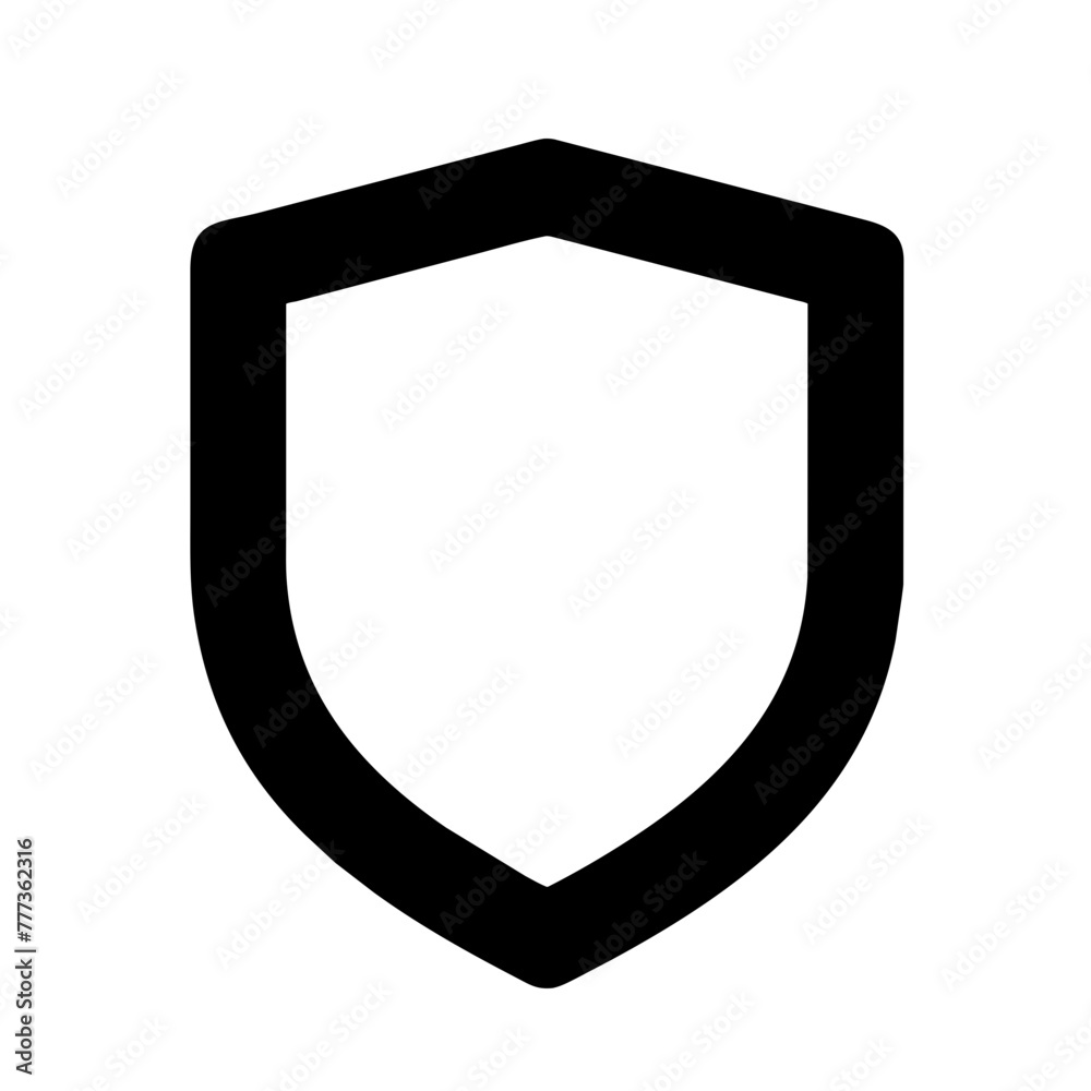 Shield icon vector graphics element silhouette sign symbol illustration on a Transparent Background Shield icon vector graphics element silhouette sign symbol illustration on a Transparent Background