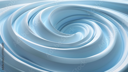 relaxing soft blue wallpaper, abstract 3d art or waves background, business presentation background or website homepage banner 