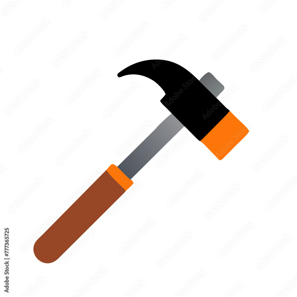 Hammer icon vector silhouette drawing Hammer turns crew tool symbol illustration on a Transparent Background Hammer icon vector silhouette drawing Hammer turns crew tool symbol illustration on a Transparent Background