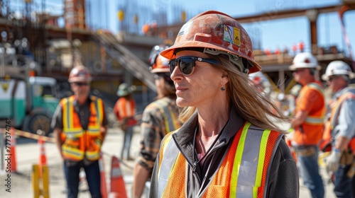 Safety coordinators conduct training sessions and inspections, fostering a culture of safety and awareness on construction sites.