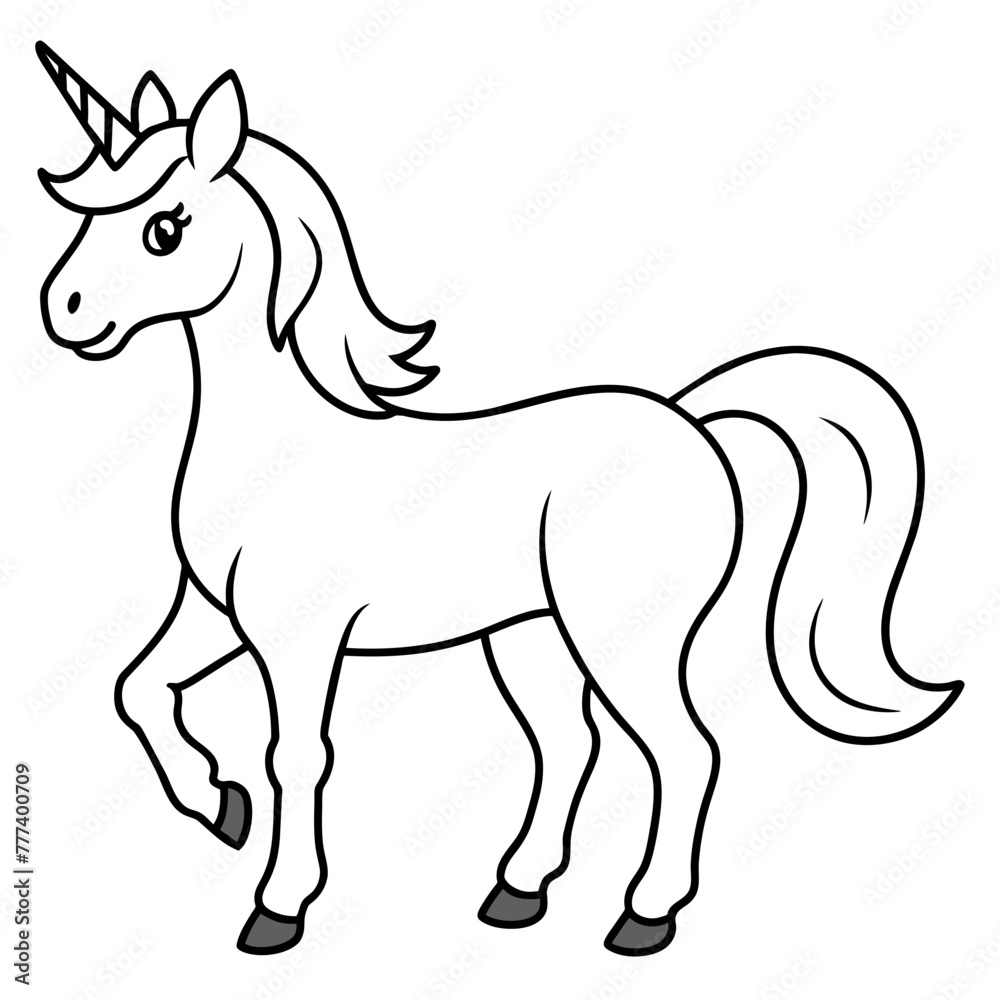 horse magical vector illustration horse magical vector illustration