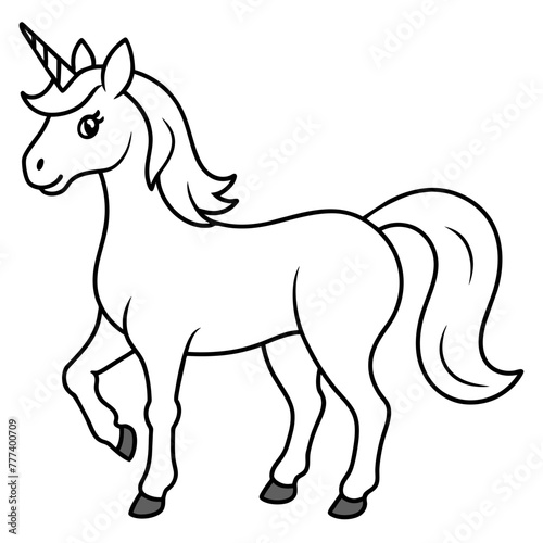  horse magical vector illustration