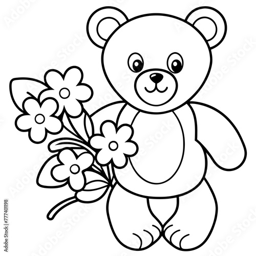 bear baby vector illustration