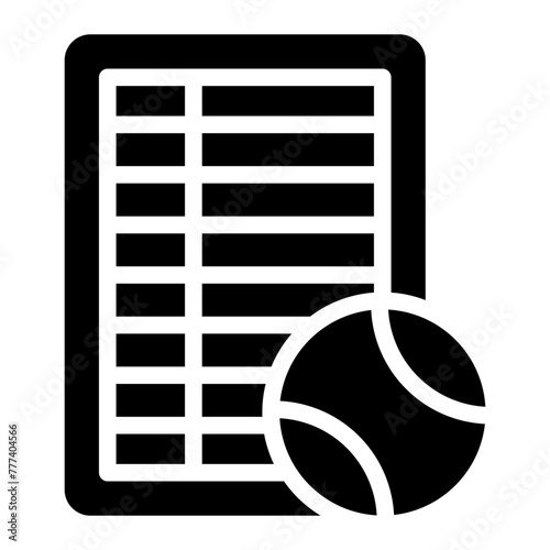 board glyph icon