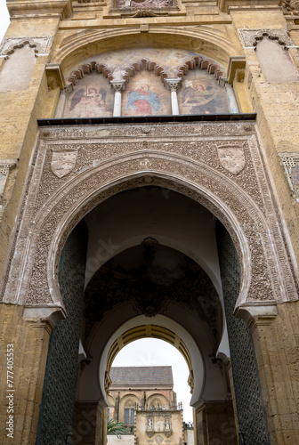 Puerta de acceso a la Mezquita-Catedral de Córdoba (Andalucía-España) photo