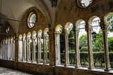 Franciscan monastery, Dubrovnik, Croatia. Cloister
