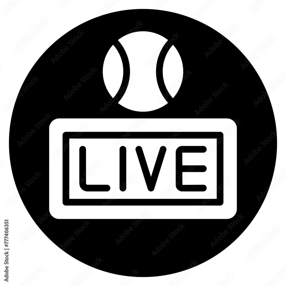 live glyph icon live glyph icon