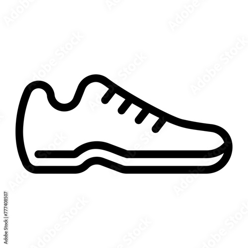 sneaker line icon