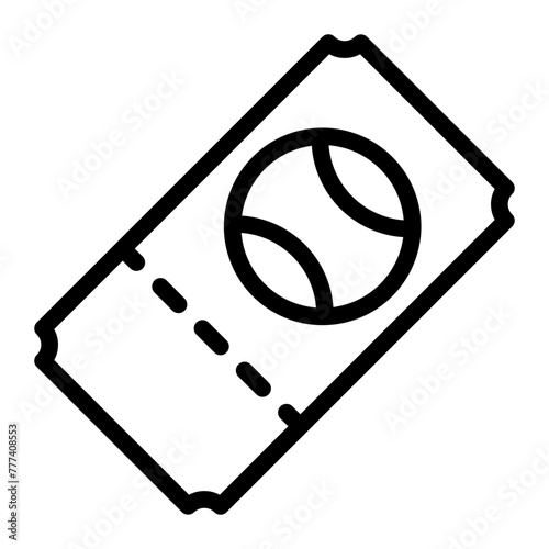 ticket line icon