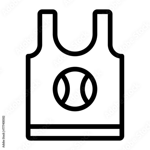 vest line icon
