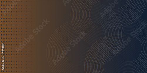 Dynamic abstract vector background spiral sound wave rhythm lines and modern dots.