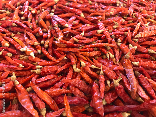 Thai dried chilies for cooking