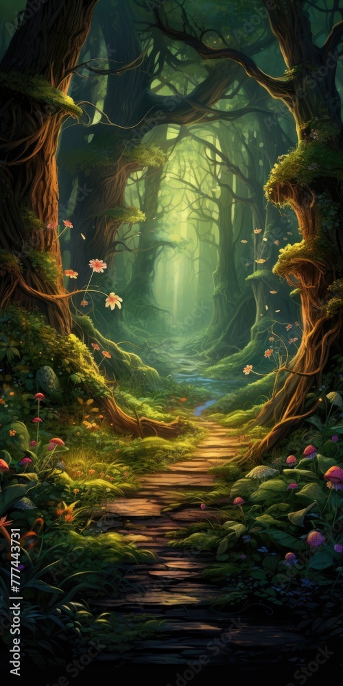 Enchanted Woodlands: Where Time Stands Still