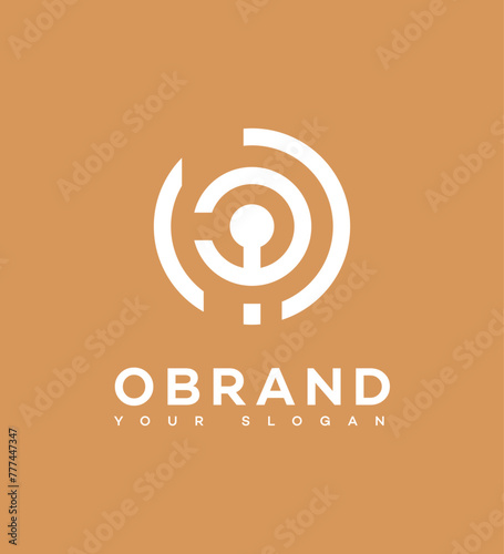 O Letter Logo Icon Brand Identity Sign, O Letter Symbol Template 