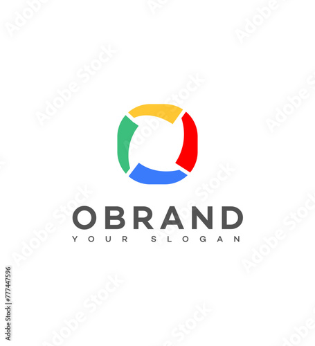 O Letter Logo Icon Brand Identity Sign  O Letter Symbol Template 
