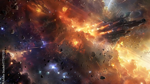 Space Galaxy Nebula Background