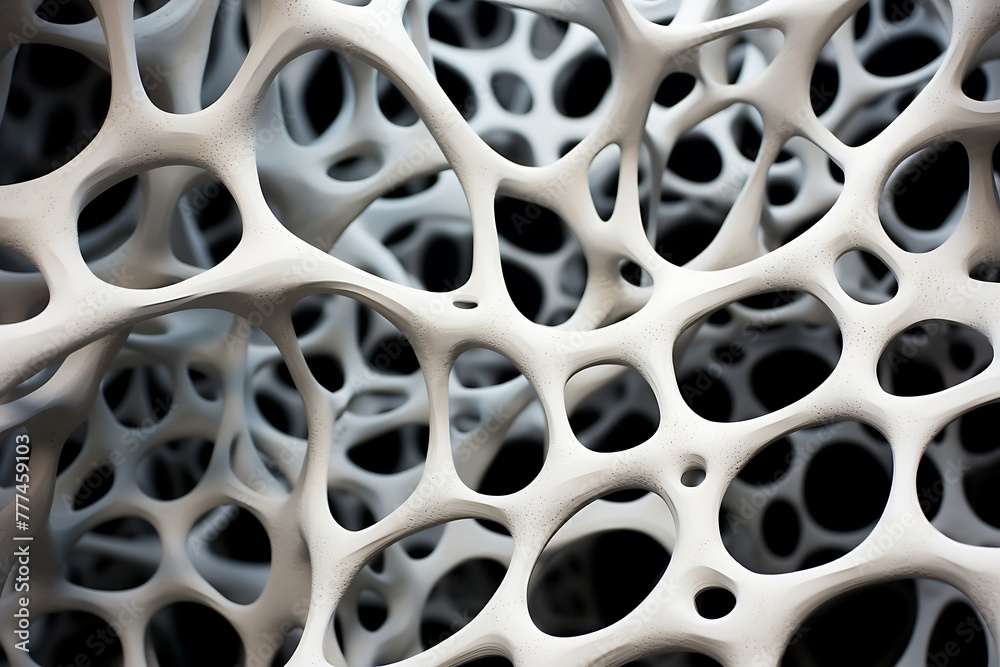 Abstract 3d rendering of chaotic structure Abstract 3d rendering of chaotic structure