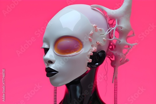 Afrofuturistic 3D Pop Art: A Vibrant Fusion of Culture and Innovation photo